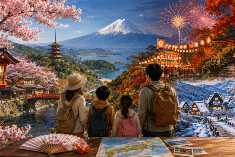 Mejor época para viajar a Japón
