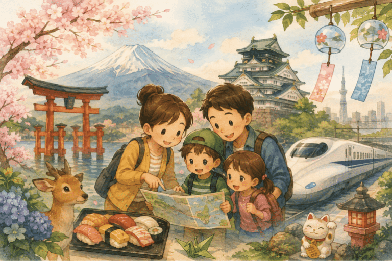 Qué ver en Japón con niños